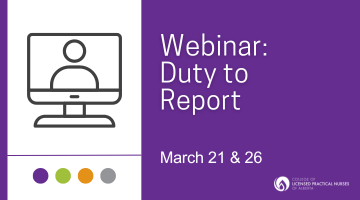Webinar: Duty to Report (March 21 & 26)